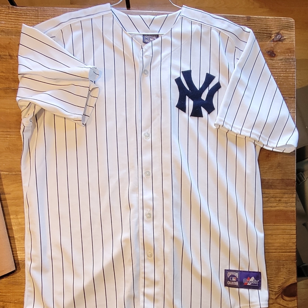 Majestic - Cooperstown Collection - New York Yankees blank jersey Sz- 2X